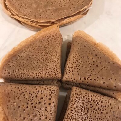 Injera galettes ethiopiennes sans gluten